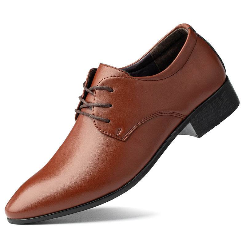 Breathable Men's Leather Shoes - Non-Slip Casual & Formal Footwear - Buy Center