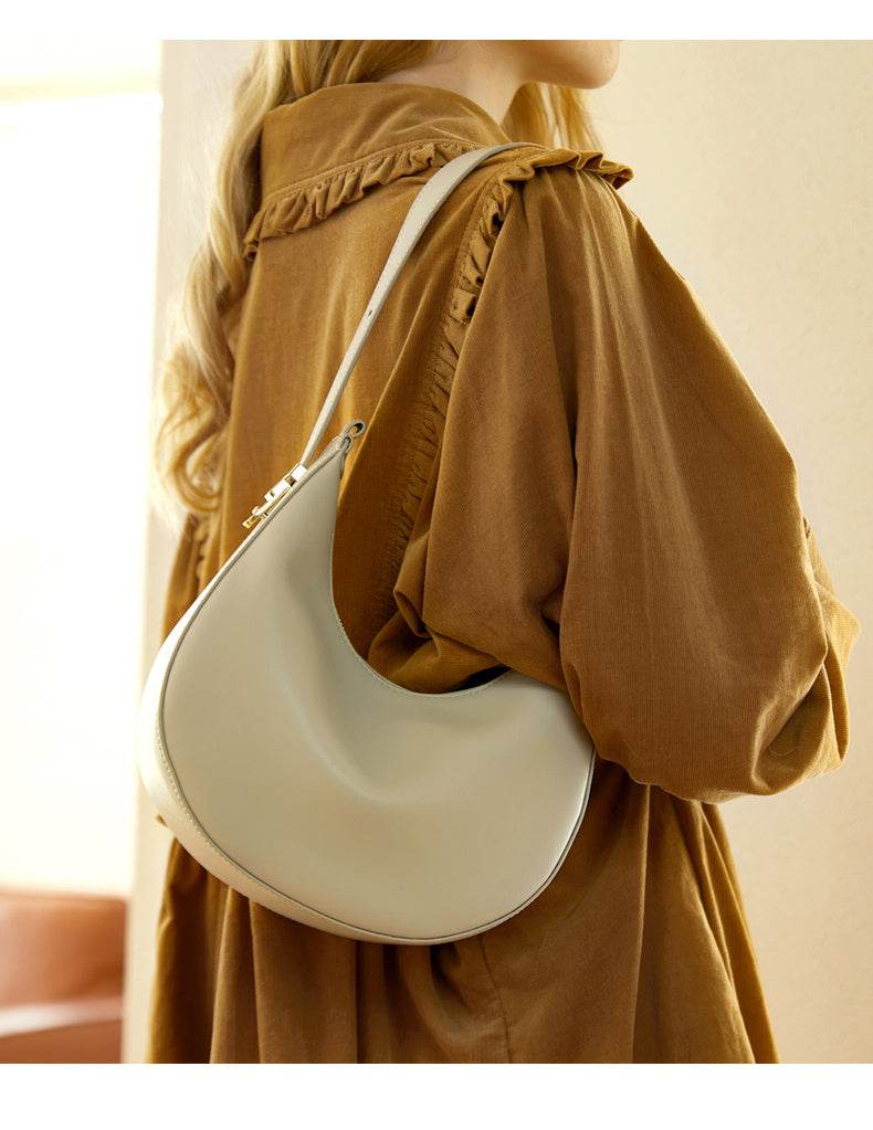 Buycenter Genuine Leather Shoulder Messenger Bag - All-match, Portable Design - Buy Center