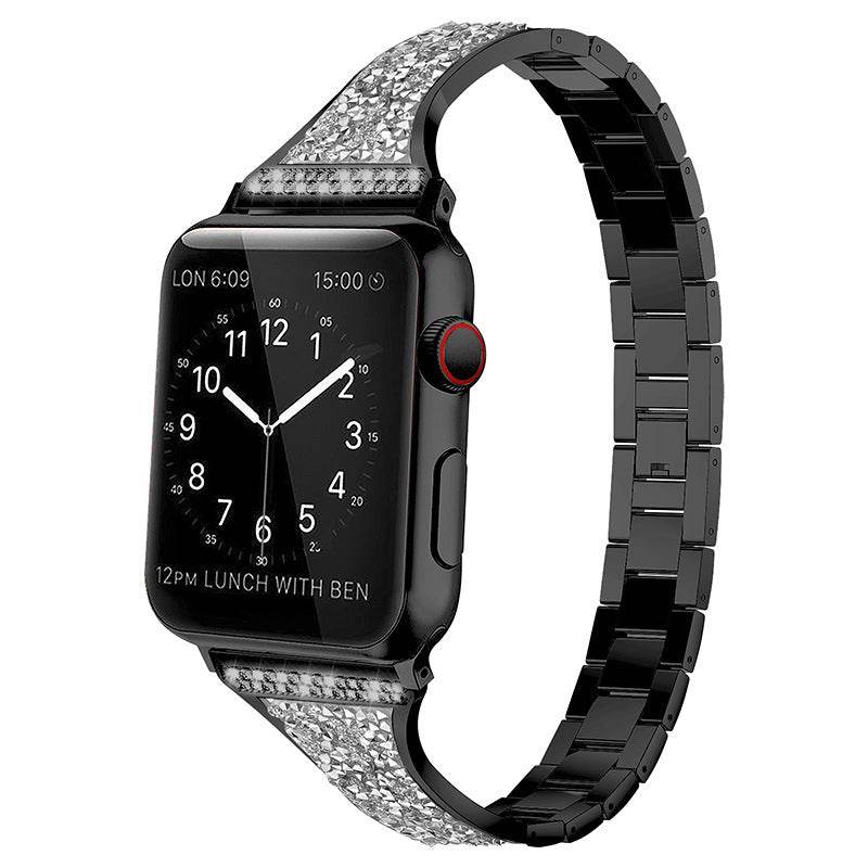 Three-Bead Stylish Stainless Steel Strap for Apple Watch - Trendy Looks - Buy Center