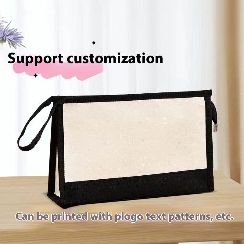 Customizable Canvas Tote & Cosmetic Bag Set - Stylish & Versatile - Buy Center