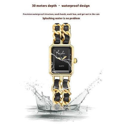 Fashionable Waterproof Quartz Watch for Ladies - Trendy Bracelet Style 2025 - Buy Center