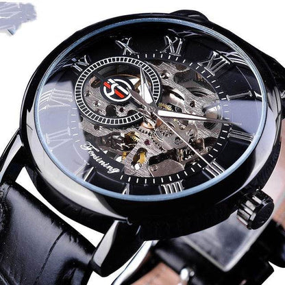 Buycenter Waterproof Mechanical Watch - Hollow Design for Men, 2025 Style - Buy Center