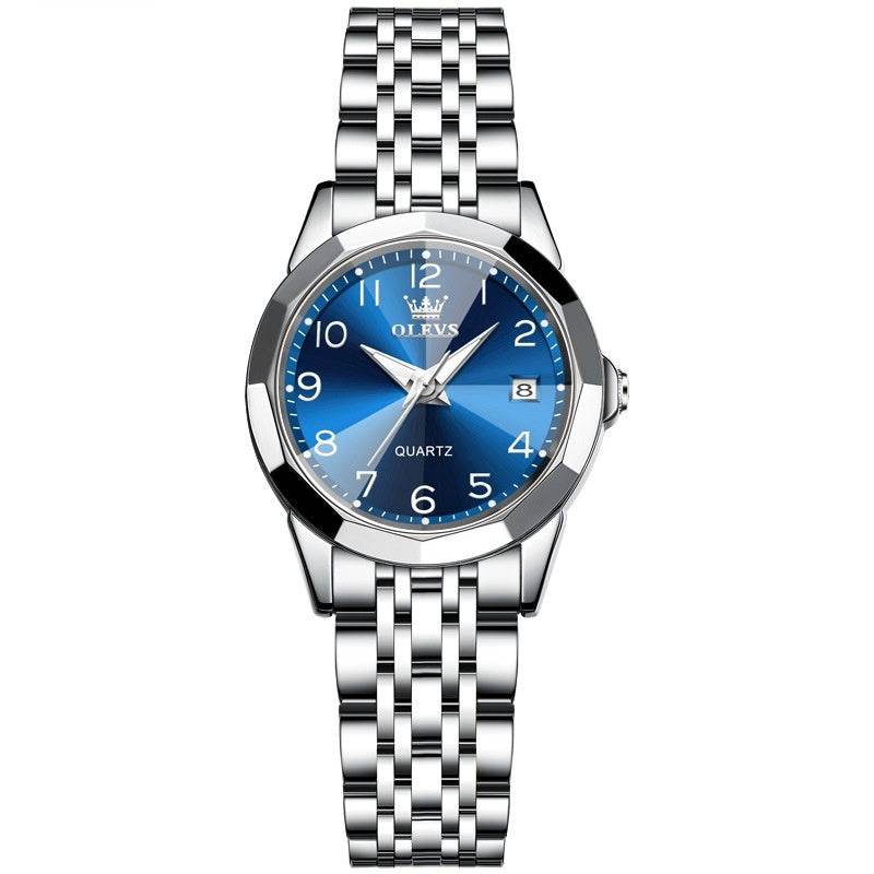 Stylish Digital Women's Quartz Watch - 30M Waterproof & Elegant Design - Buy Center