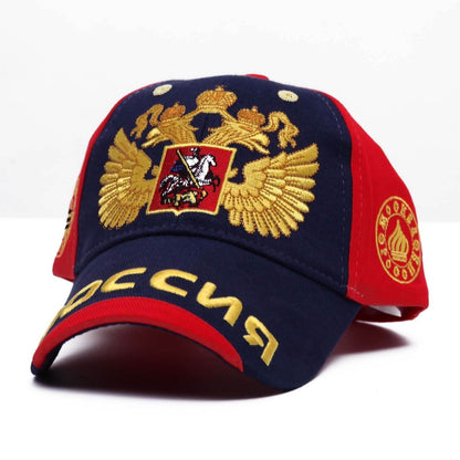 Buycenter Men's & Women's Outdoor Sports Caps - Casual Double Eagle Design - Buy Center