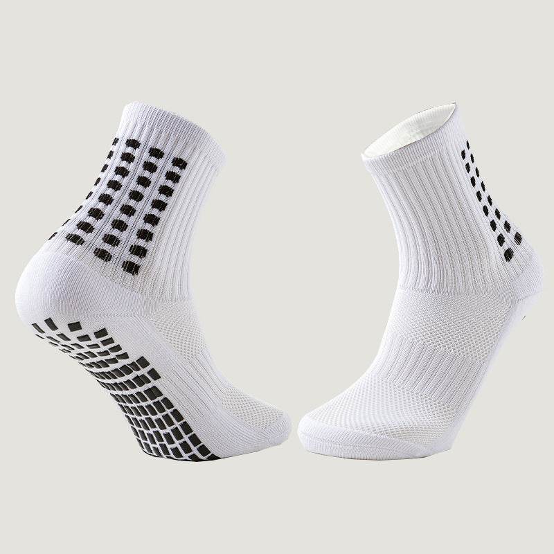 Solid Color Non-Slip Football Socks - Shock-Absorbing, Wear-Resistant Design - Buy Center