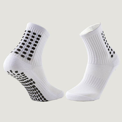 Solid Color Non-Slip Football Socks - Shock-Absorbing, Wear-Resistant Design - Buy Center