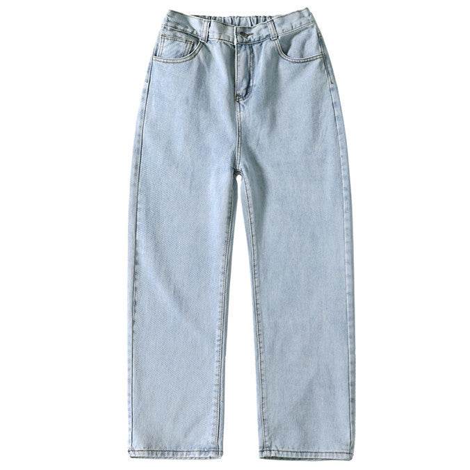 Trendy Loose Casual Wide Leg Straight Jeans for Men - Versatile Style 2025 - Buy Center