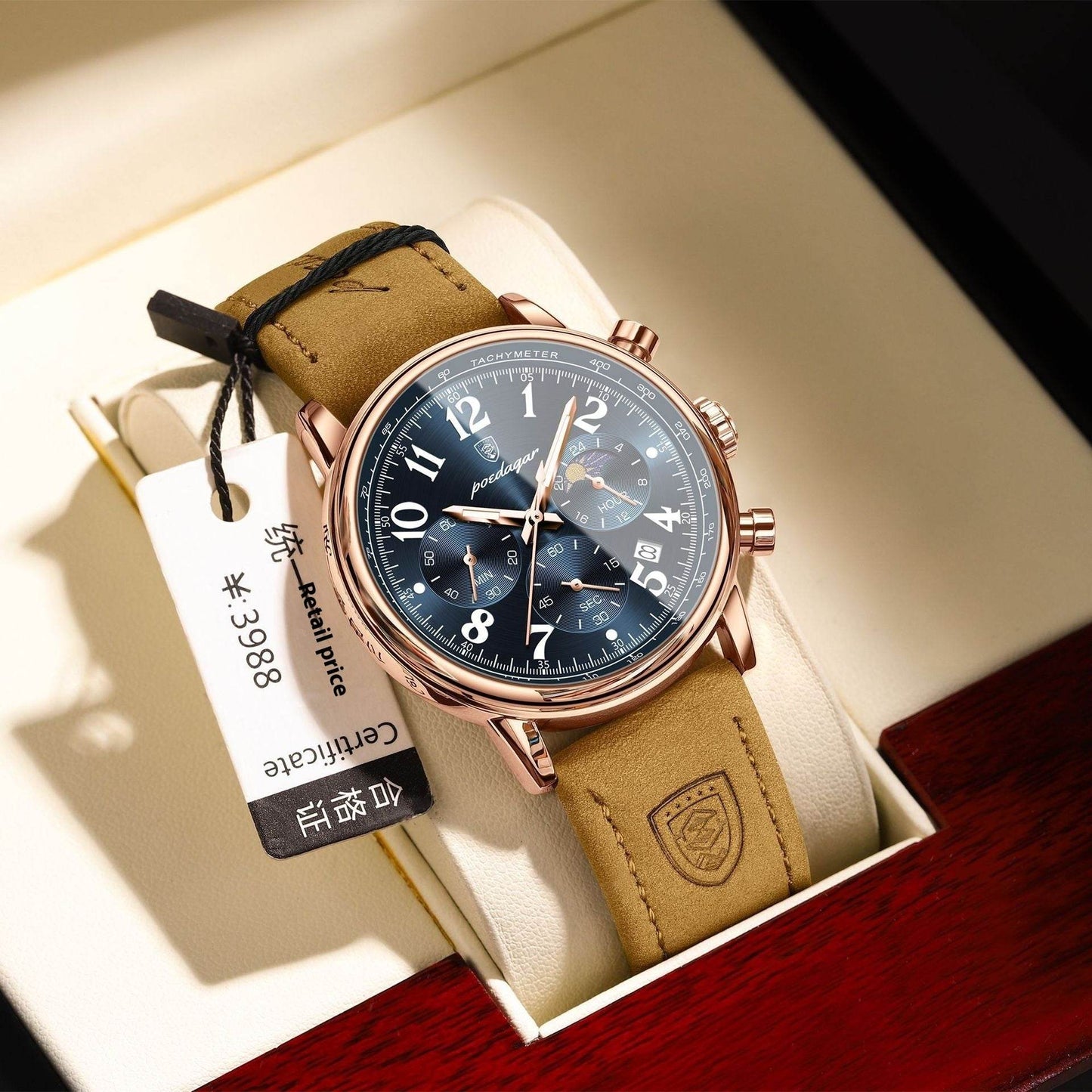 Buycenter Multi-functional Waterproof Quartz Watch - Stylish Casual Design - Buy Center