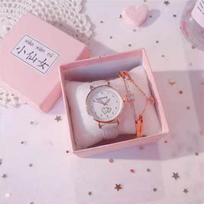 Simple Luminous Children's Watch - Stylish Leather Strap, Trendy Colors - Buy Center