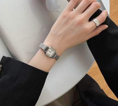 Buy Center Retro Square Small Sugar Cube Watch for Women - Stylish Design - Buy Center