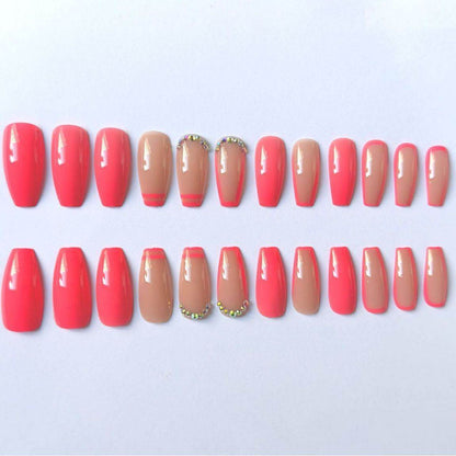 Colorful Armor Crystals for Nails - Trendy European Glamour 2025 - Buy Center