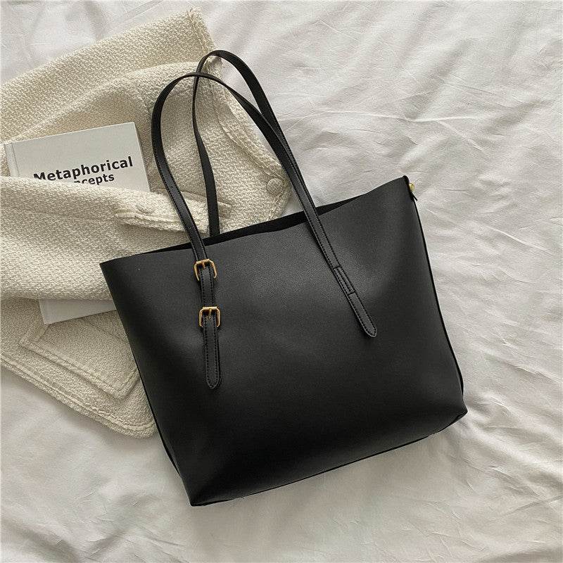 Vintage One-Shoulder Commuter Bag - Trendy Tote for Autumn & Winter - Buy Center
