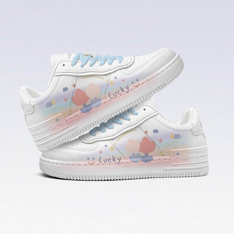 Buycenter Versatile Low-top Summer Shoes - Breathable Hand-painted Design - Buy Center