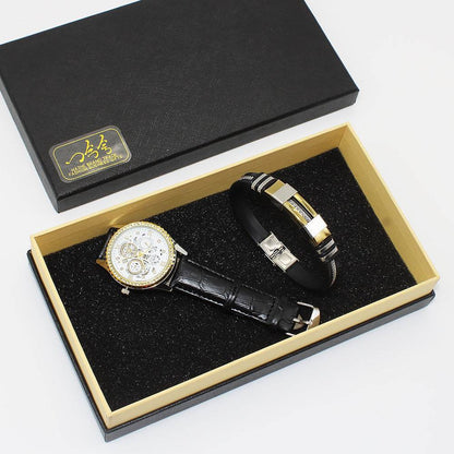 Elegant Couple Watch Suit - Stylish Men’s & Women’s Watches Gift Set - Buy Center