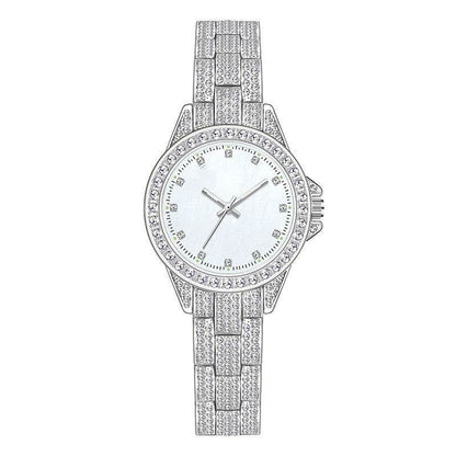 Buy Center Women's Diamond Watch - Elegant Dress Timepiece with Rhinestones - Buy Center