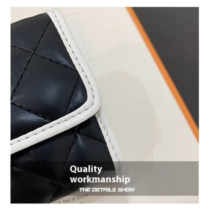 Trendy PU Leather Coin Purse - Stylish Short Wallet for Women 2025 - Buy Center