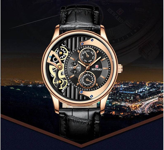 Buycenter Men's Waterproof Quartz Watch - Stylish & Durable Casual Timepiece - Buy Center