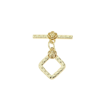 Real Gold Flower Bracelet - 18K Gold-Plated Elegant Jewelry for All Occasions - Buy Center