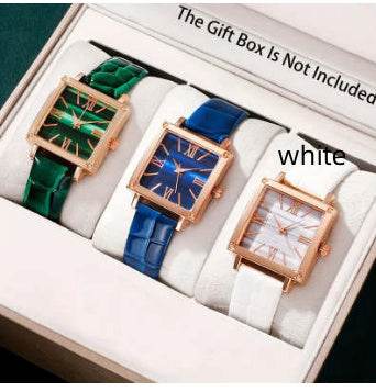 Affordable Luxury Square Watch - Bamboo Pattern for Women's Fashion - Buy Center