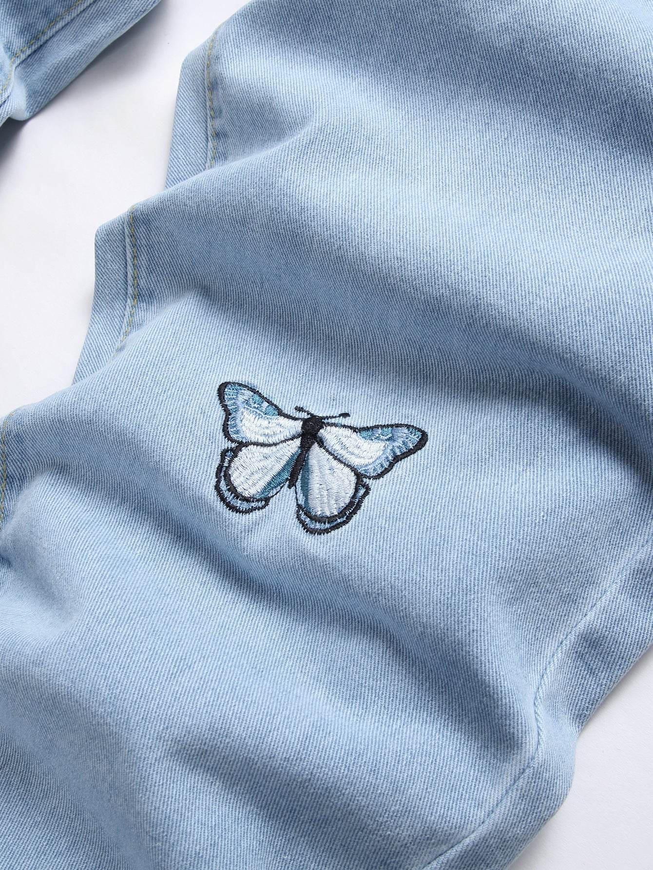 Fashionable Embroidered Men's Jeans - Stylish Casual Cotton Pants - Buy Center