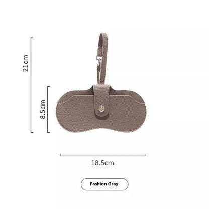 Stylish Portable Glasses Sleeve - Premium Leather Case for All Ages - Buy Center