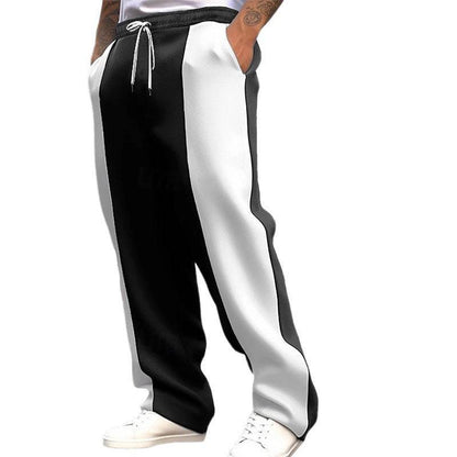 Men's Casual Loose Trousers - Comfortable Polyester Fiber Pants - Buy Center