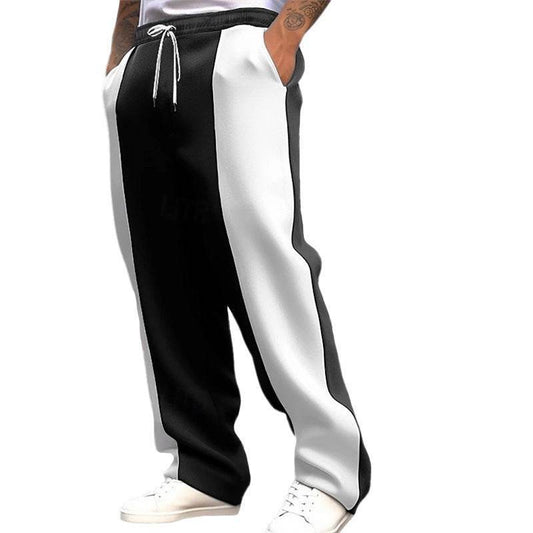 Men's Casual Loose Trousers - Comfortable Polyester Fiber Pants - Buy Center