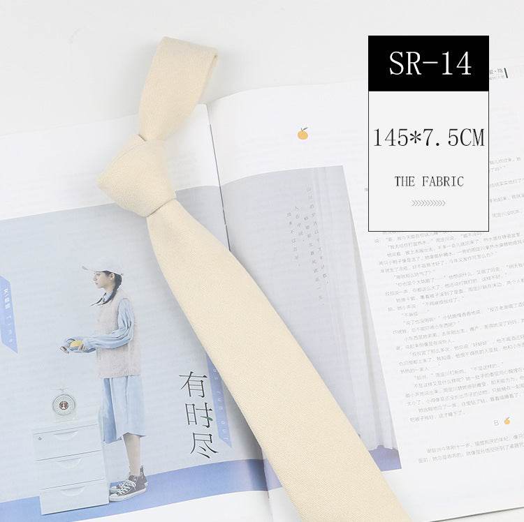 Korean Style Unisex Suede Bow Tie - Trendy Casual Accessory 2025 - Buy Center