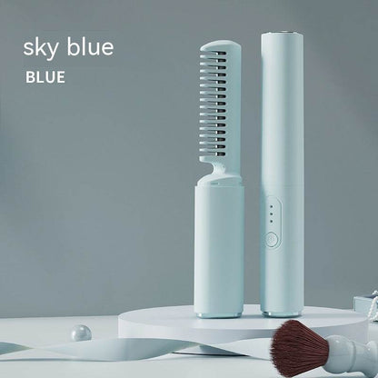 Mini Wireless Straightening Comb - Portable Anion Hair Straightener 2025 - Buy Center