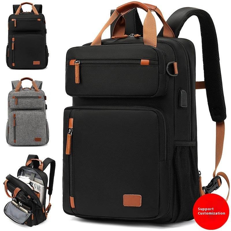Large Capacity Waterproof Schoolbag - Men's 15.6-inch Laptop Backpack - Buy Center
