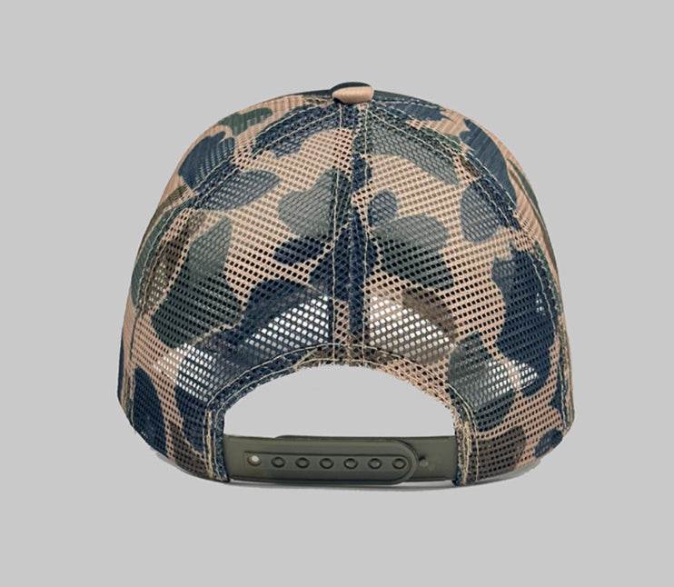 Live For Feeling Camouflage Curved Brim Hat - Adjustable Hip Hop Cap - Buy Center