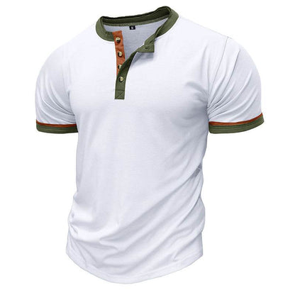 European & American Short-Sleeve T-Shirt - Casual Sports Fitness Wear - Buy Center