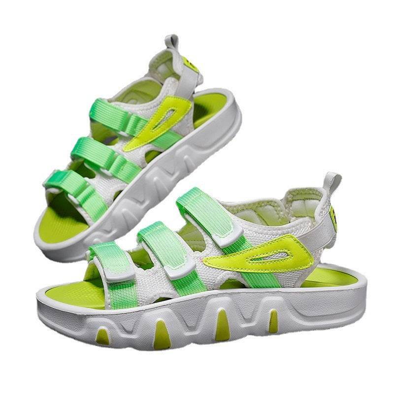 Stylish Wear-Resistant Platform Beach Sandals for Men - Non-Slip & Breathable - Buy Center