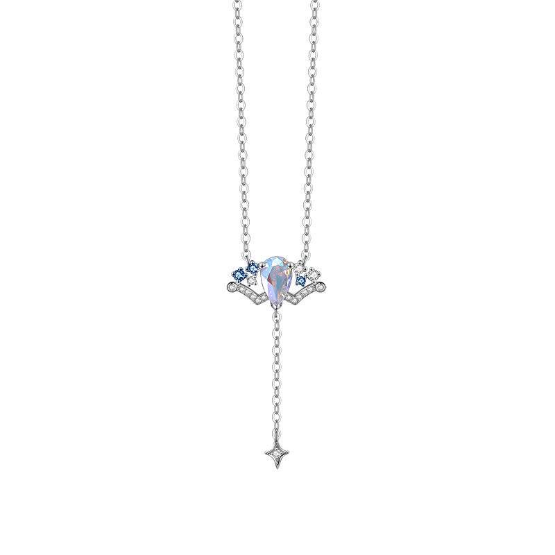 Buy Center Twelve Constellations Necklace - Women's Silver Zodiac Pendant - Buy Center