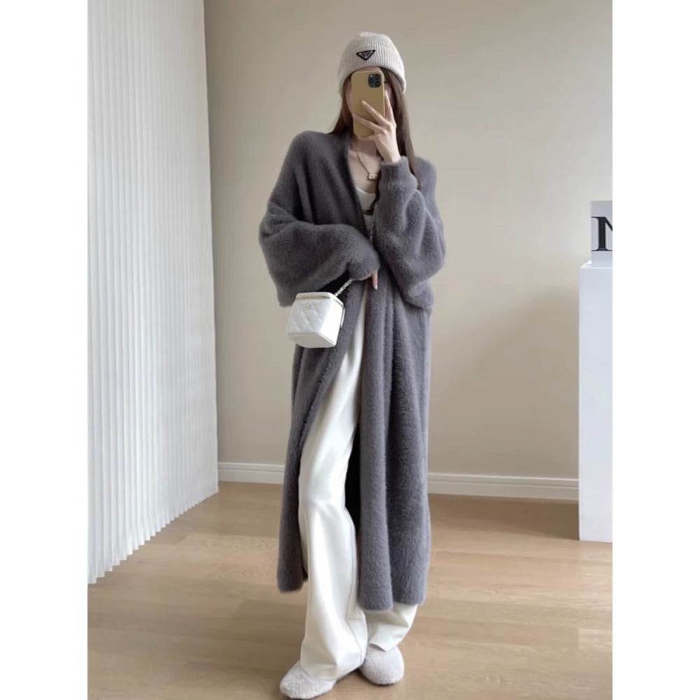 Women's Soft Knitted Cardigan Sweater - Cozy Loose Fit for Autumn - Buy Center