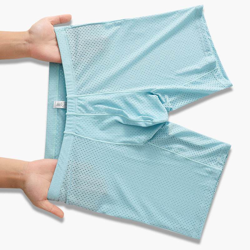 Men's Transparent Mesh Sport Boxer - Breathable & Stylish Athletic Shorts - Buy Center