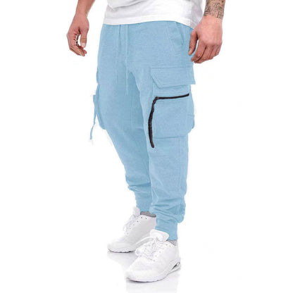 Trendy Men's Casual Hip-Hop Pants - Ankle Straps, Four Seasons Style - Buy Center