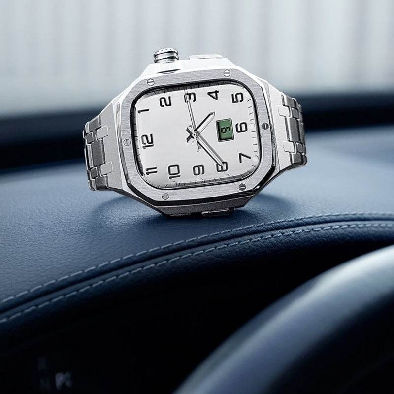 Men's Business Watch Strap - Durable Stainless Steel & Protective Case - Buy Center