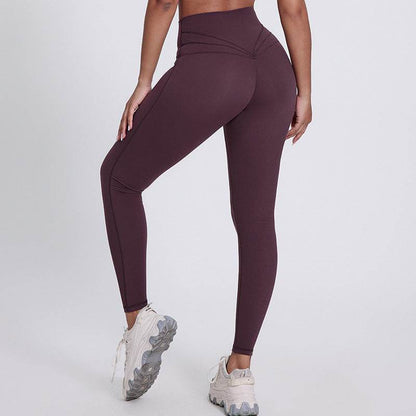 Women's High Waist Tights - Super Stretch for Running & Yoga Comfort - Buy Center