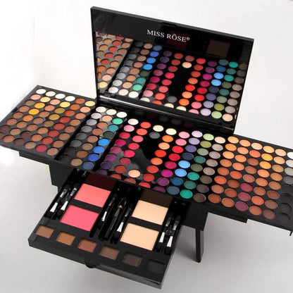 180 Color Eyeshadow Blush Set - Elegant Piano-Shaped Makeup Palette - Buy Center