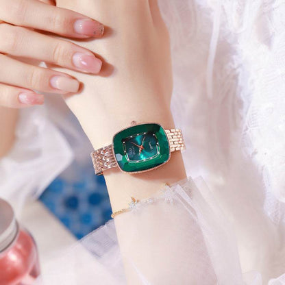 Buycenter Honeycomb Women's Waterproof Fashion Watch - Stylish Green - Buy Center