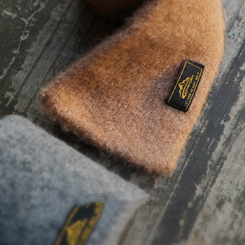 Men's Casual Padded Warm Scarf - Trendy Camel Outdoor Accessory - Buy Center