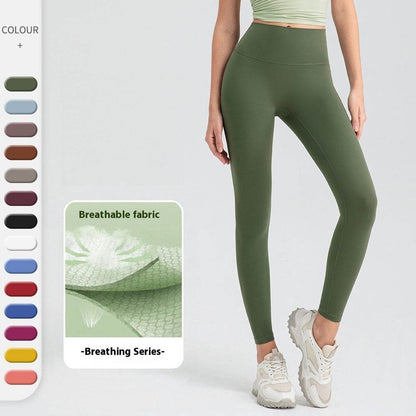 Buycenter High Waisted Hip Lifting Yoga Pants - Flared, Breathable Fit - Buy Center