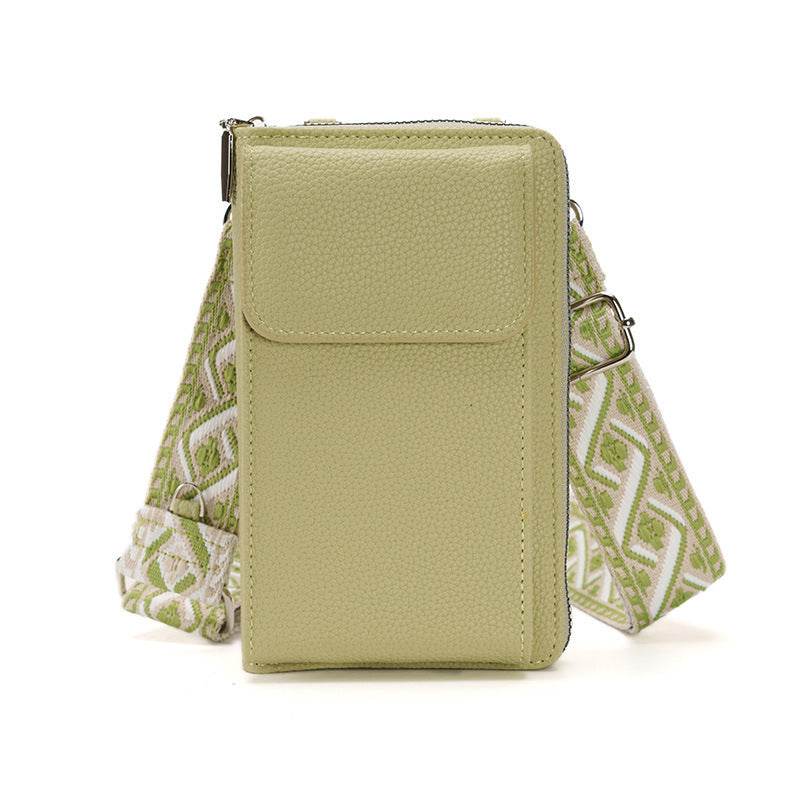 Stylish Women's Messenger Bag - Trendy PU One Shoulder Phone & Coin Purse - Buy Center