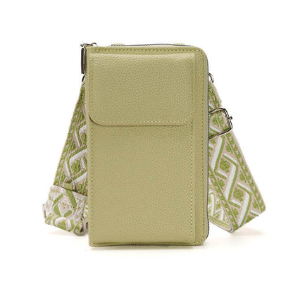 Stylish Women's Messenger Bag - Trendy PU One Shoulder Phone & Coin Purse - Buy Center