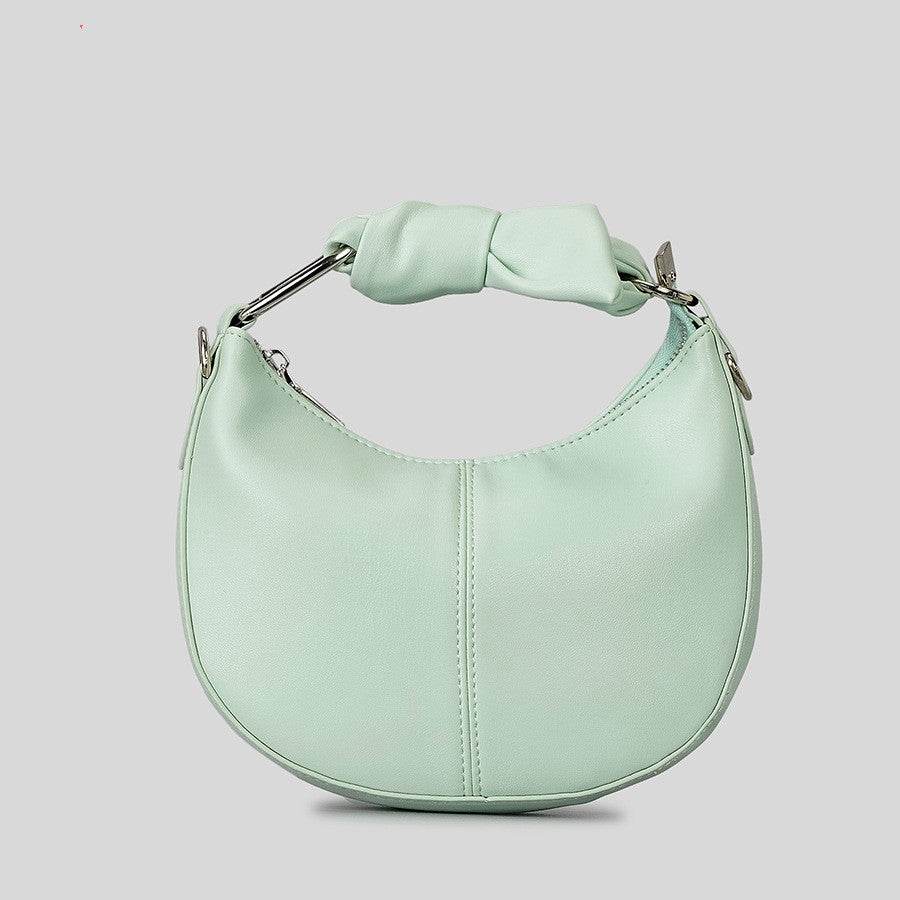 Buycenter Fashionable PU Saddle Bag - Stylish Knotted Handbag for Women - Buy Center