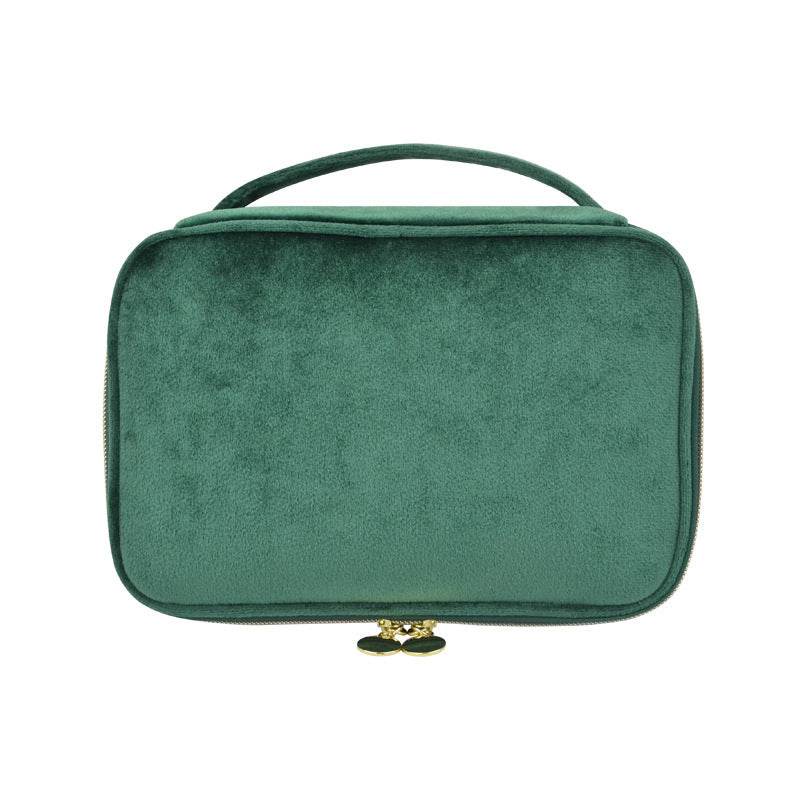 Stylish Velvet Cosmetic Bag - Multi-functional & Portable Fashion Accessory - Buy Center