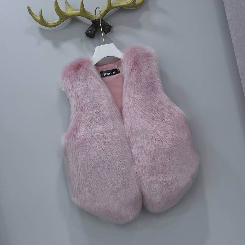 Women's Leather Waistcoat - Sleek Sleeveless Autumn Outerwear in Classic Colors - Buy Center