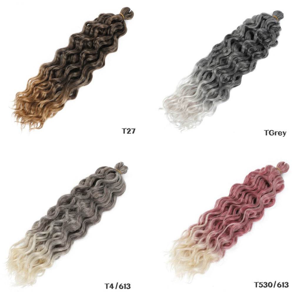 Hawaii Ocean Wave Crochet Hair - Medium Long Silk Texture Wig 2025 - Buy Center