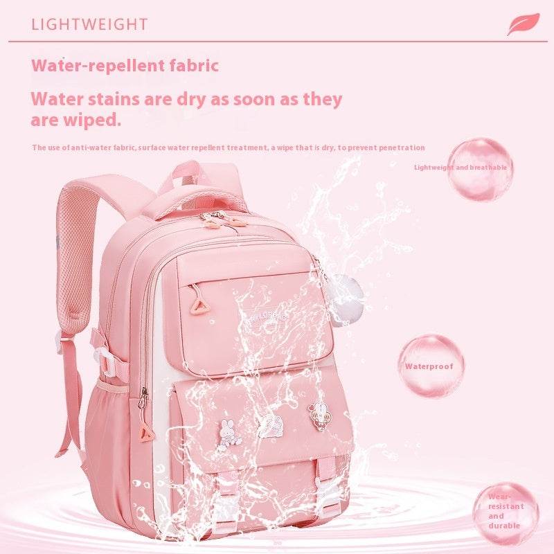 Large Capacity Student Backpack - Comfortable Design for Grades 1-12 - Buy Center